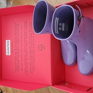 mid calf Hunter rain boots